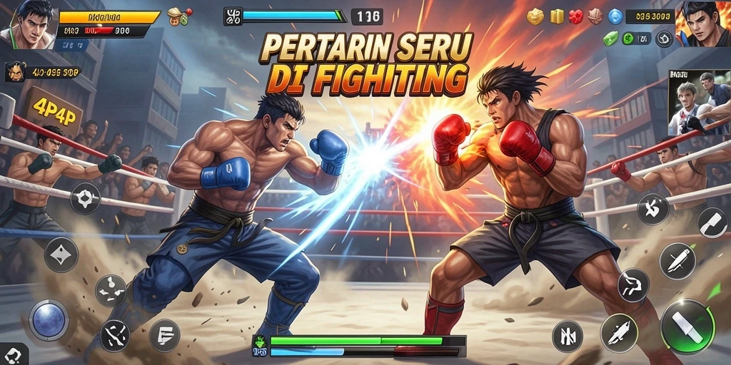Gameplay seru dengan aksi pertarungan yang mendebarkan.