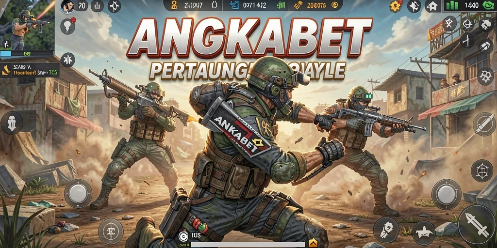 Gameplay mendebarkan dan pertarungan seru di ANGKABET.