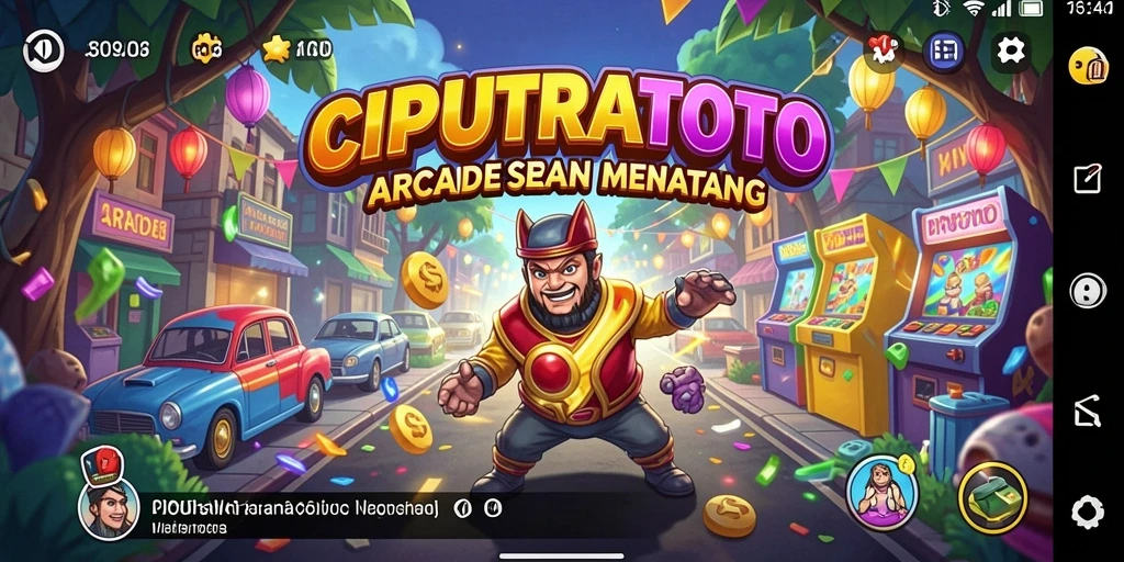 Tampilan gameplay seru dari CIPUTRATOTO yang penuh tantangan.