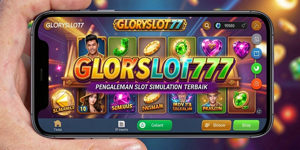 Tampilan gameplay <strong>GLORYSLOT777</strong> yang menarik dan interaktif saat bermain slot.