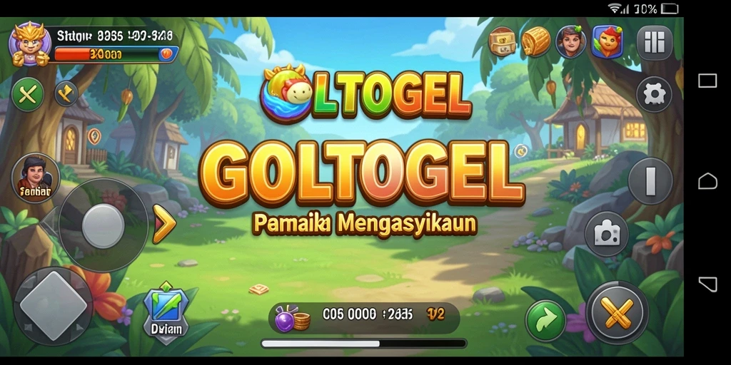 Tampilan gameplay GOLTOGEL yang menyenangkan dan mudah diakses.