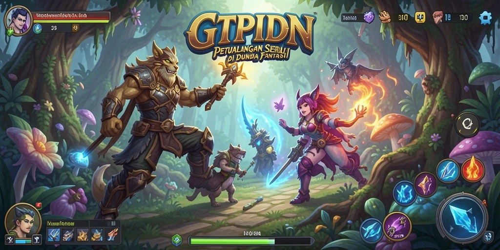Gameplay GTPIDN yang mendebarkan dalam dunia petualangan.