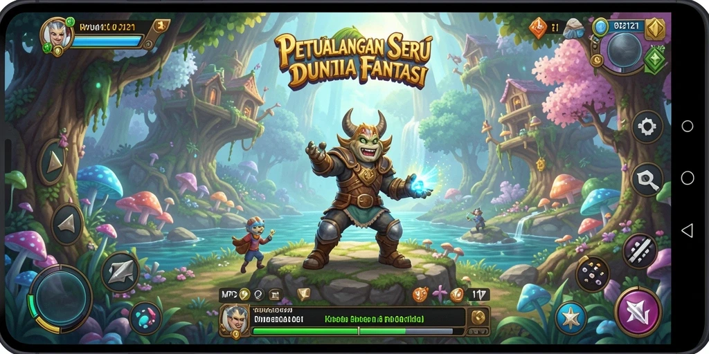 Screenshot MPO2121 menampilkan aksi seru dalam permainan petualangan.