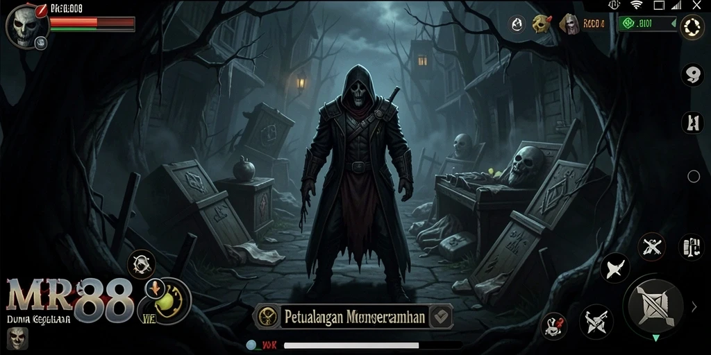 Gameplay seram di MR888 menantang dan penuh kejutan.