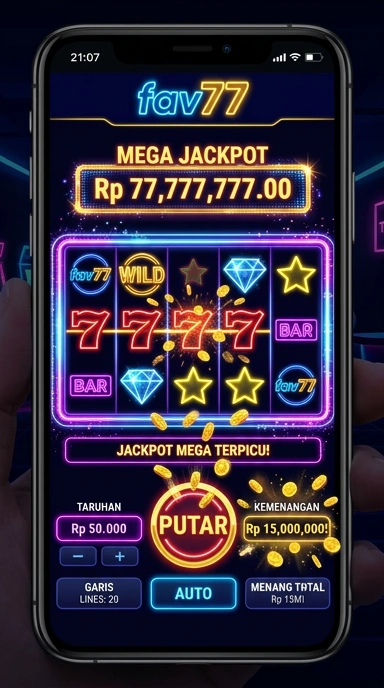 Tampilan beranda fav77 dengan banyak pilihan aplikasi.